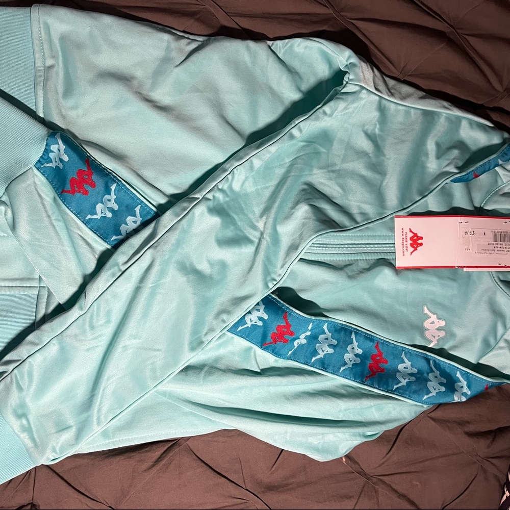 Baby Blue Kappa Track Suit